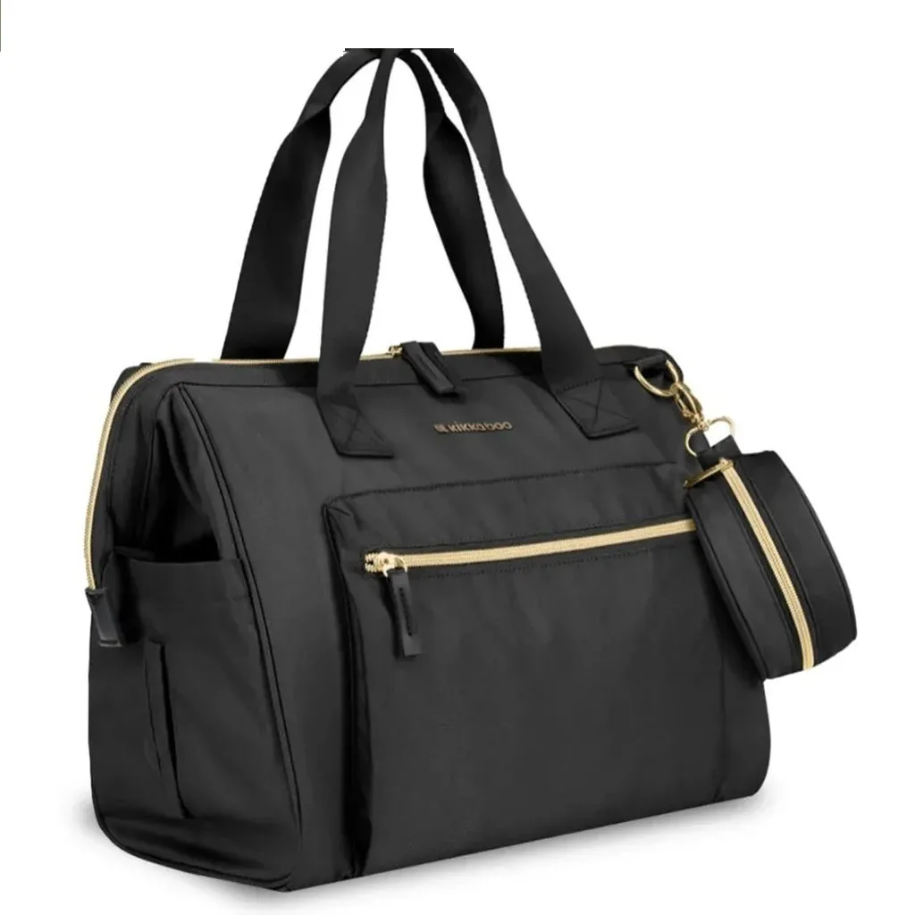 ساک لوازم دوشی کیکابو مدل Maxi ساده جلوزیپ Kikkaboo