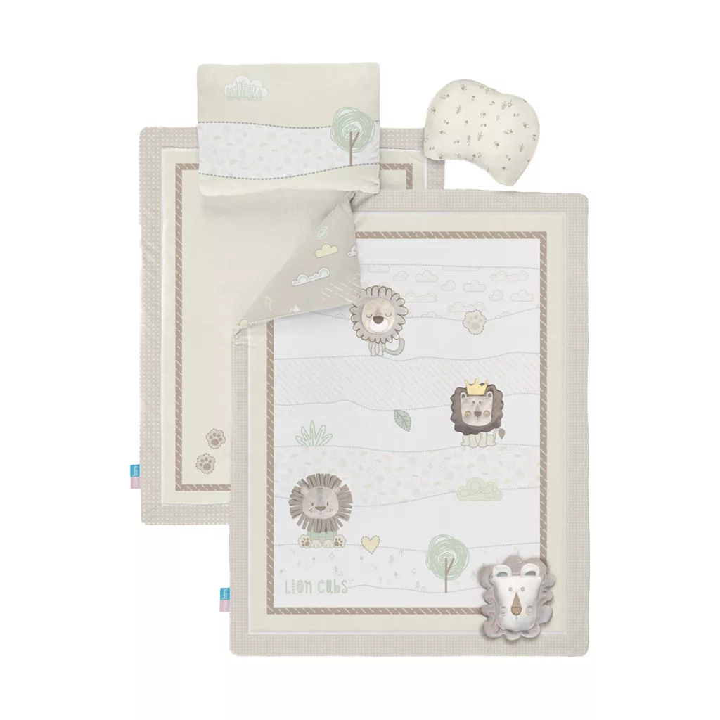 سرویس خواب 4تکه طرح Lion Cubs رزبرن RoseBorn