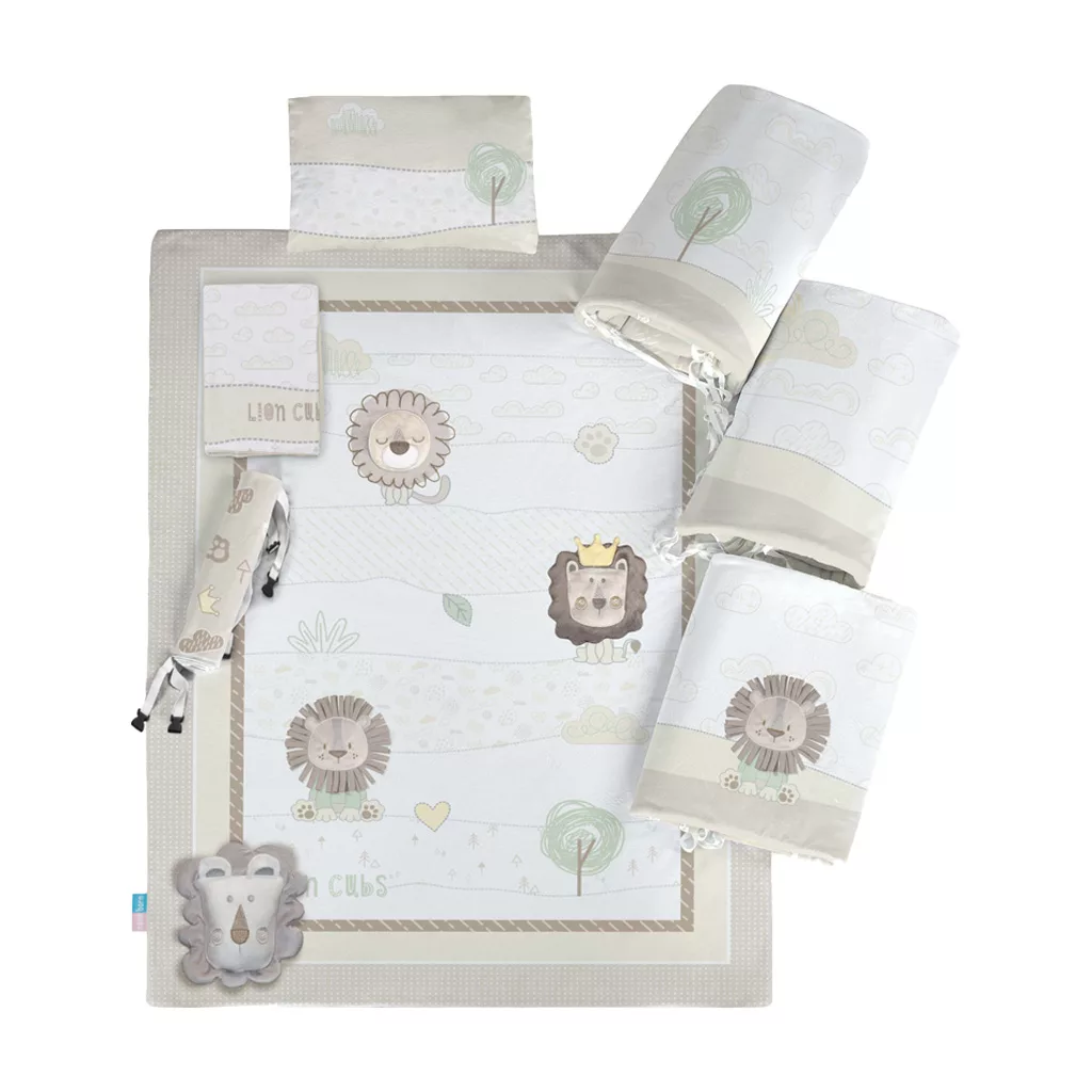 سرویس خواب 7تکه طرح Lion Cubs رزبرن RoseBorn