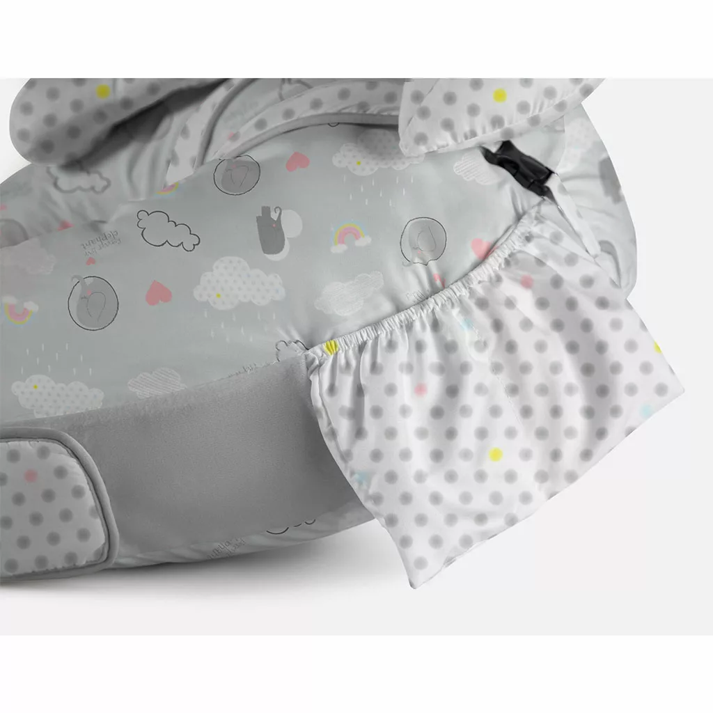 بالش C چندوضعیته شیردهی Forever Love Elephant فیل قلب رزبرن RoseBorn