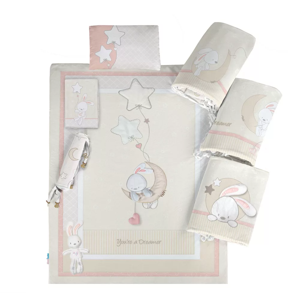 سرویس خواب 7تکه طرح Dreamer Daisy رزبرن RoseBorn