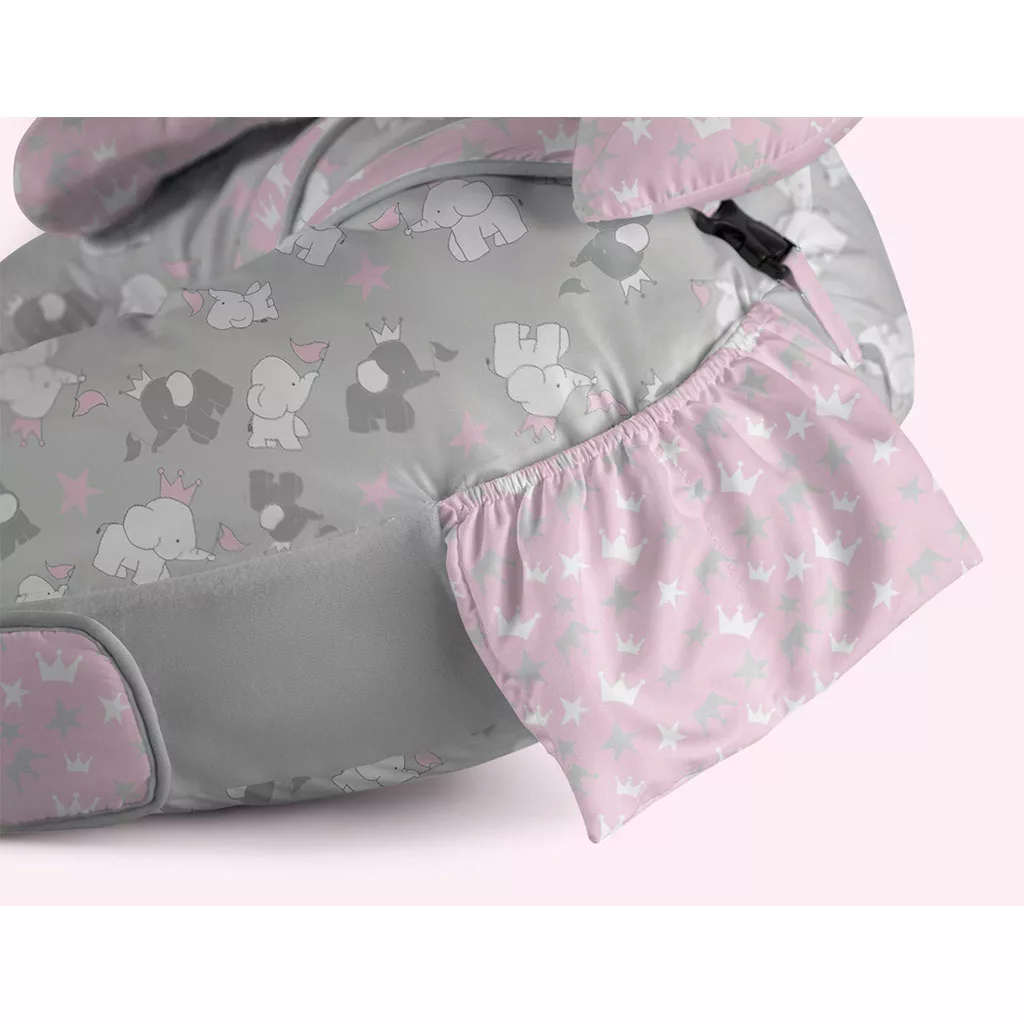 بالش C چندوضعیته شیردهی Endless Love Girl فیل پرچم رزبرن RoseBorn