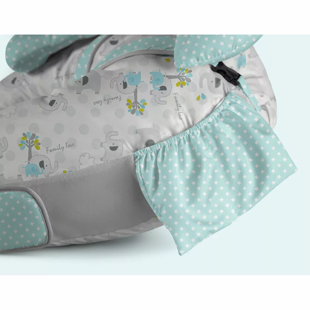 بالش C چندوضعیته شیردهی Family Love Boy فیل درخت قلب رزبرن RoseBorn