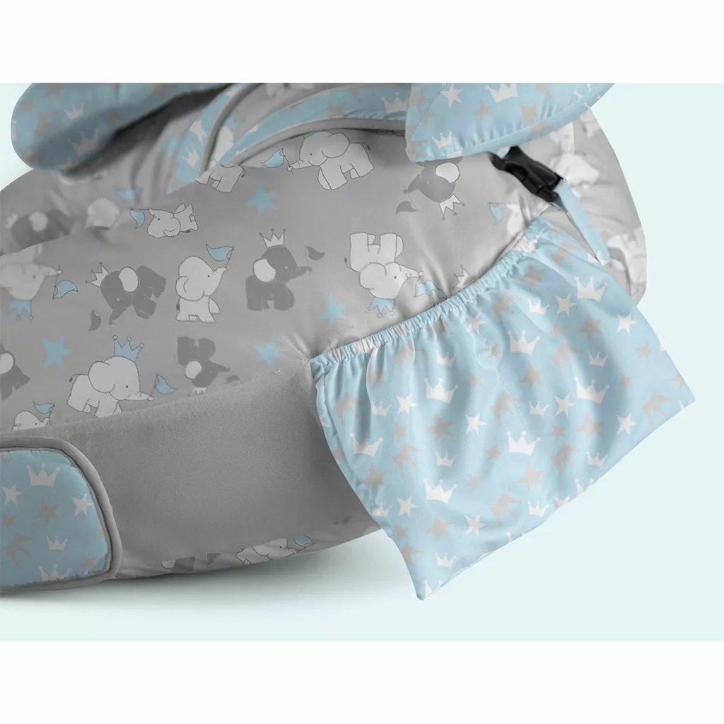 بالش C چندوضعیته شیردهی Endless Love Boy فیل پرچم رزبرن RoseBorn