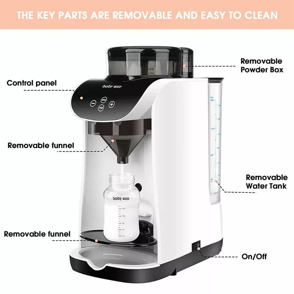 دستگاه شیرساز غذاساز Baby exo smart formula maker prep lite