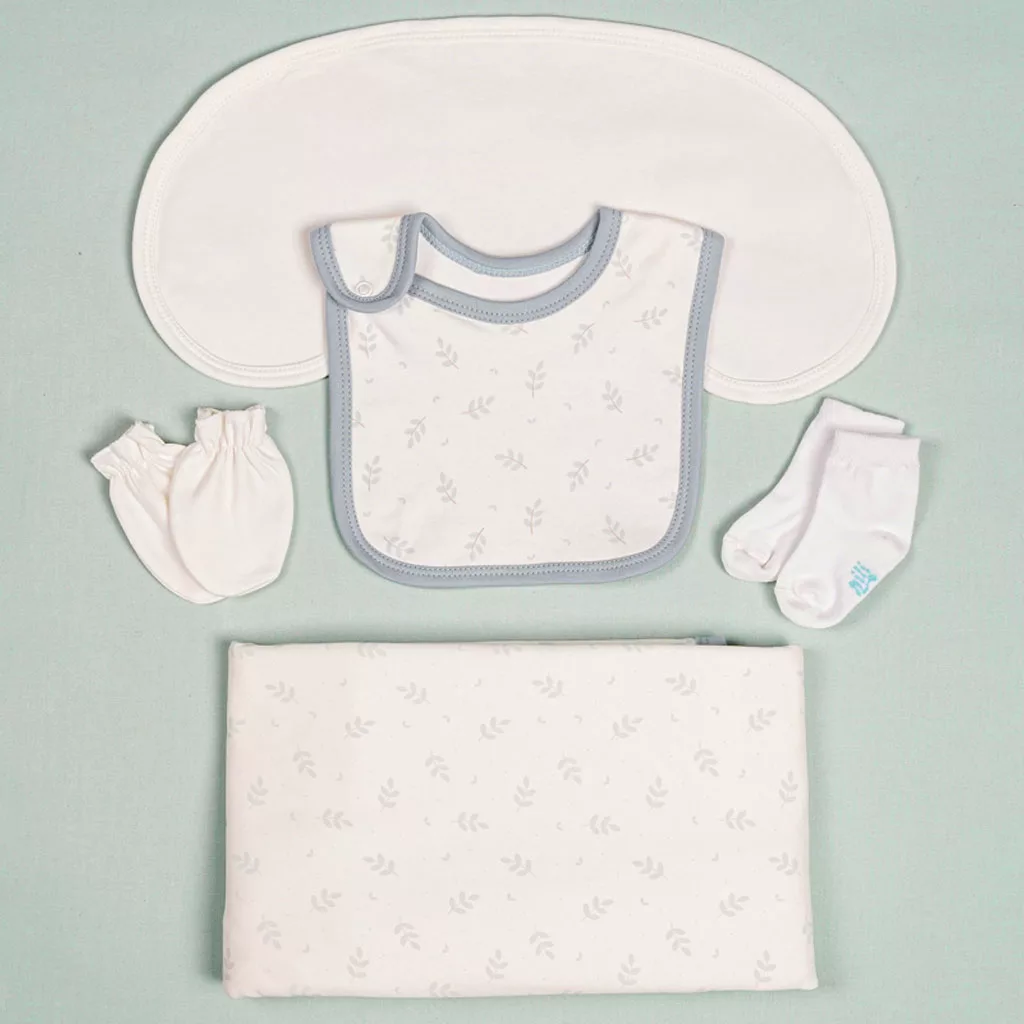 سرویس 13تکه نیلی اردک جعبه ای خرگوش برگ سفید Nili