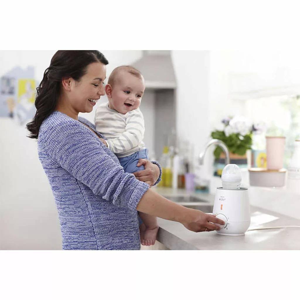 دستگاه وارمر شیرگرمکن فیلیپس اونت برقی با کنترل دمای هوشمند شیشه شیر و غذای کودک Philips avent