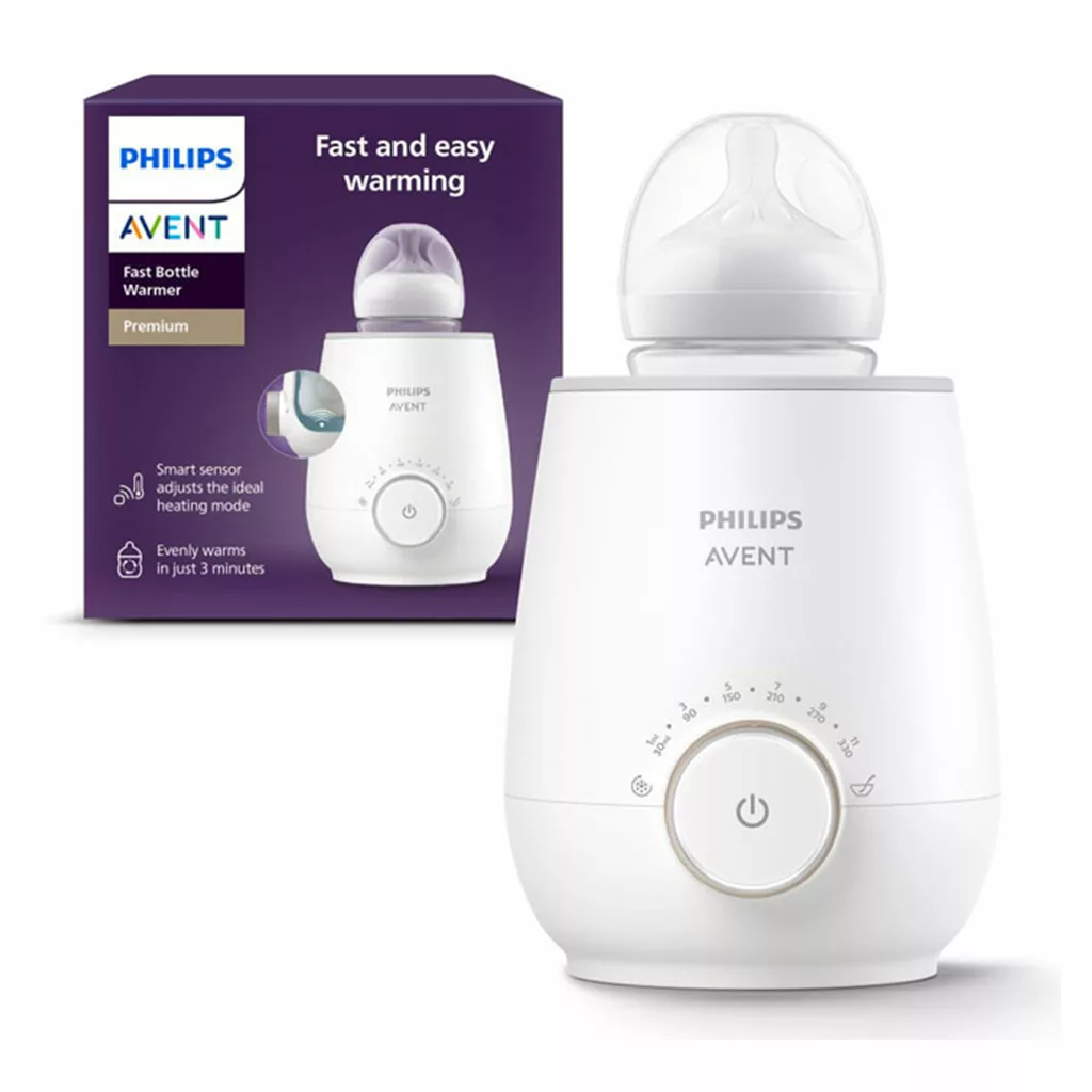 دستگاه وارمر شیرگرمکن فیلیپس اونت برقی با کنترل دمای هوشمند شیشه شیر و غذای کودک Philips avent