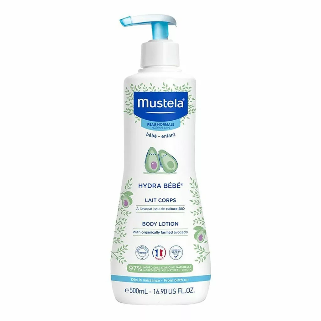 لوسیون بدن کودک هیدرا ب ب بدن آووکادو 97درصد ارگانیک 500میل ماستلا Mustela