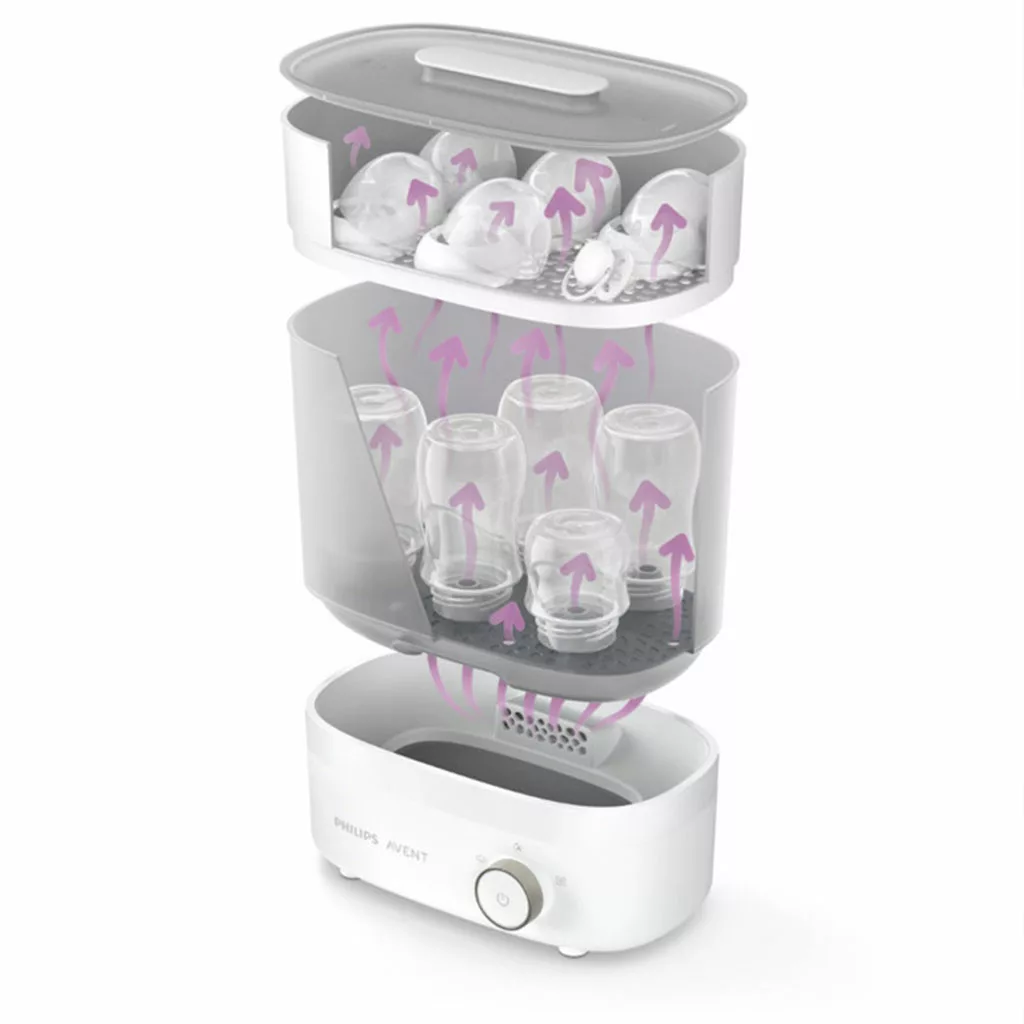 دستگاه استریل فیلیپس اونت ضدعفونی کننده بخار الکتريکی همه کاره با بخار Philips Avent