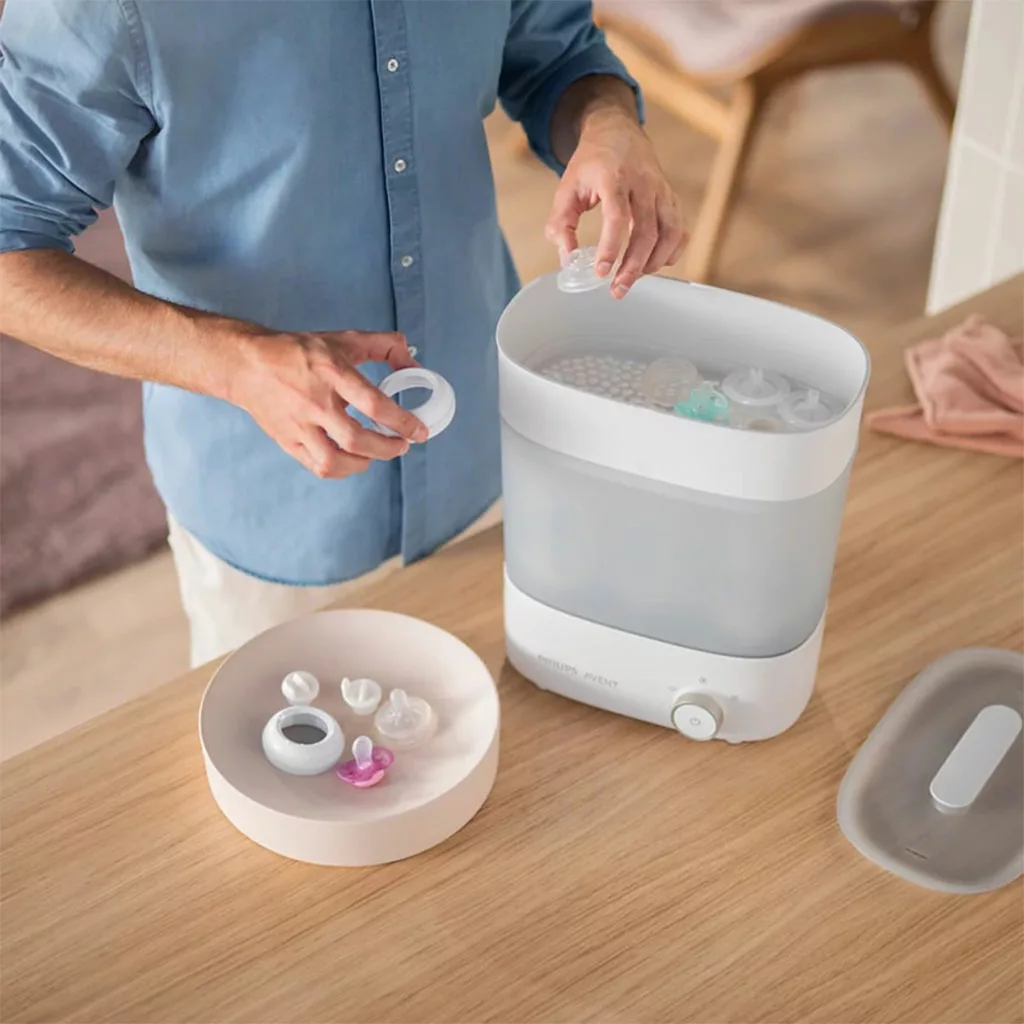 دستگاه استریل فیلیپس اونت ضدعفونی کننده بخار الکتريکی همه کاره با بخار Philips Avent