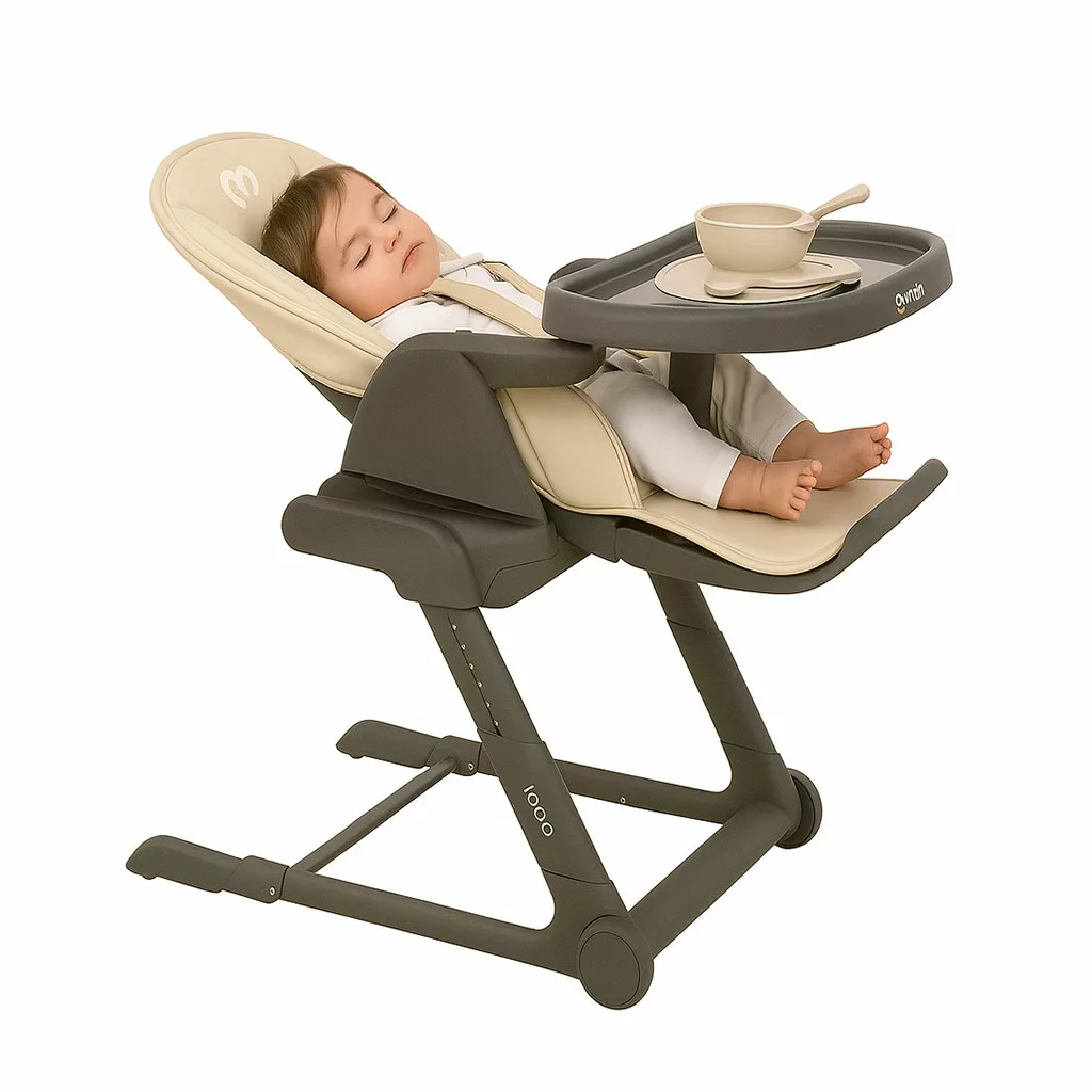 صندلی غذای 3کاره آنیمو مدل Odon برقی گهواره شو موزیکال Animo