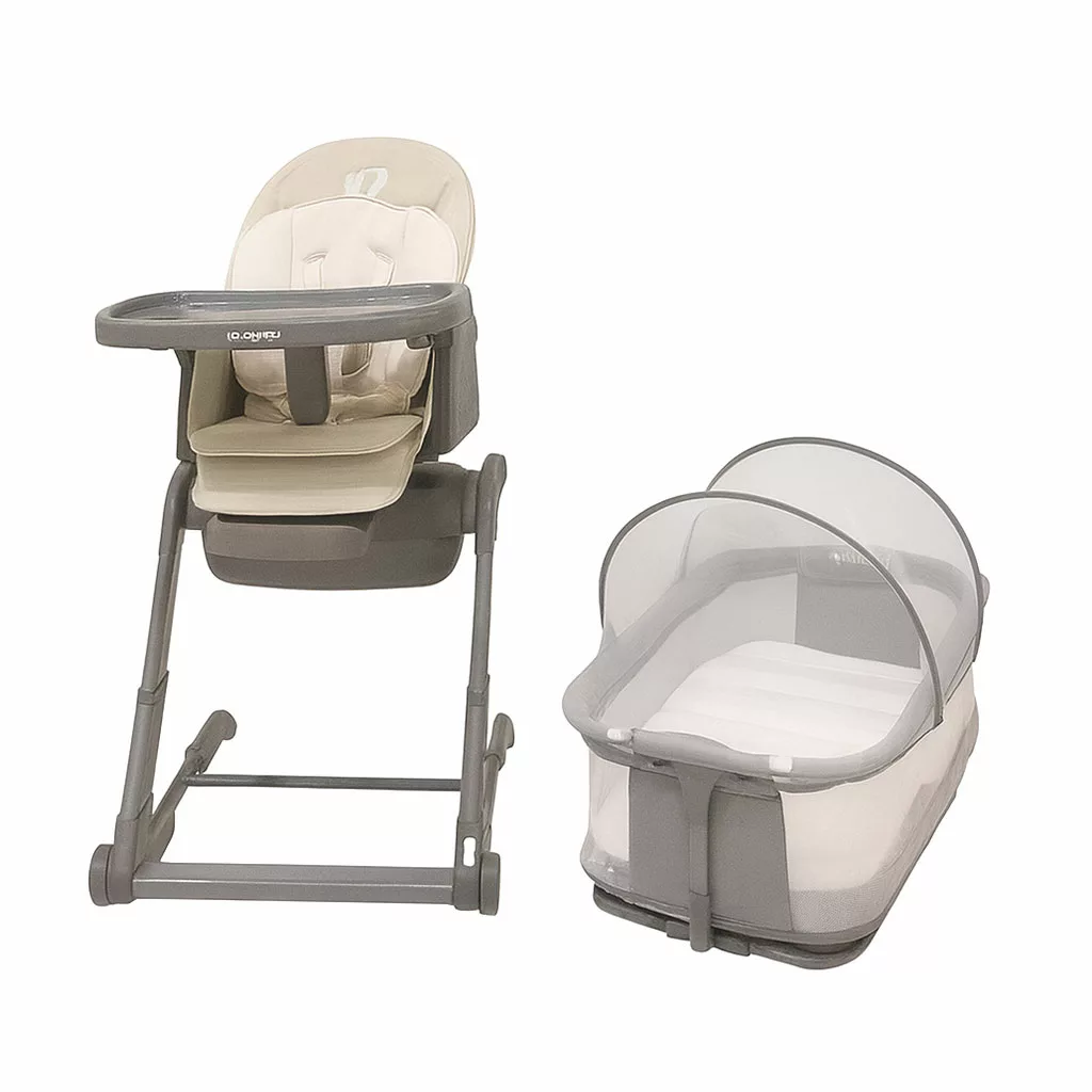 صندلی غذای 3کاره آنیمو مدل Odon برقی گهواره شو موزیکال Animo