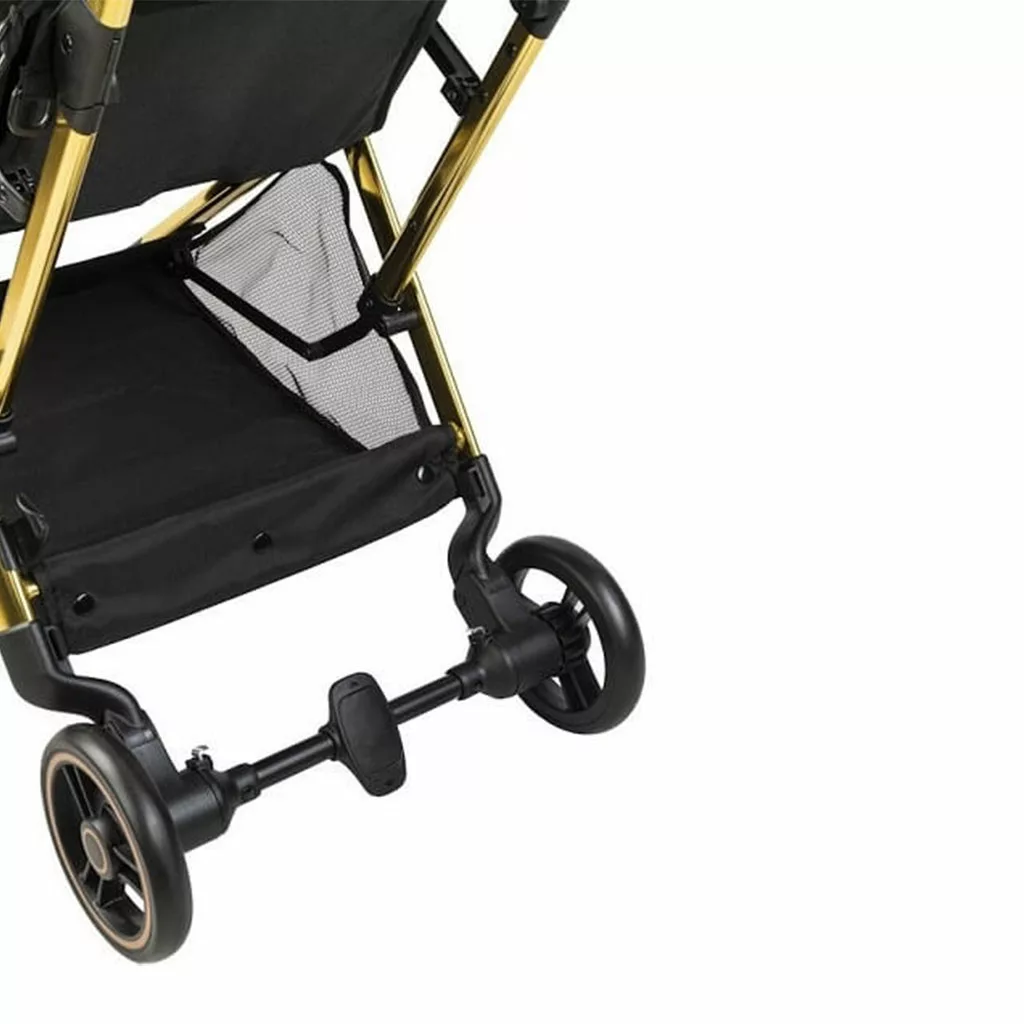 کالسکه آنیمو مدل Elomi کابین سایز تاشو مسافرتی بدنه طلایی Animo