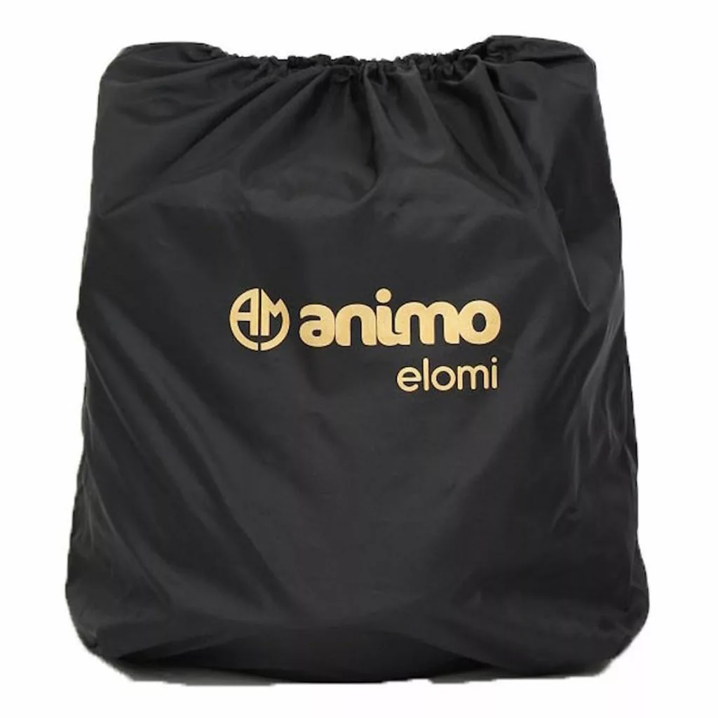 کالسکه آنیمو مدل Elomi کابین سایز تاشو مسافرتی بدنه طلایی Animo