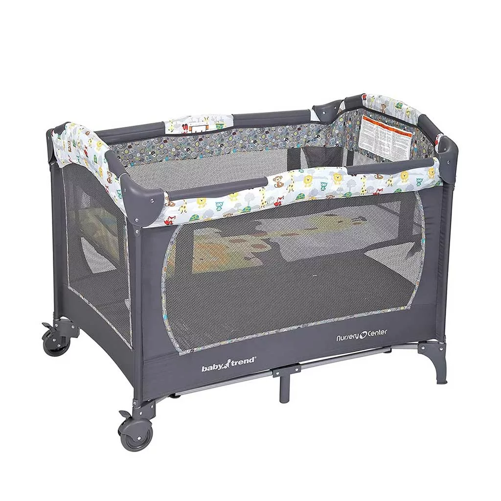 تخت پارک بیبی ترند Nursery Center Playard Animal Jubilee حیوانات BabyTrend