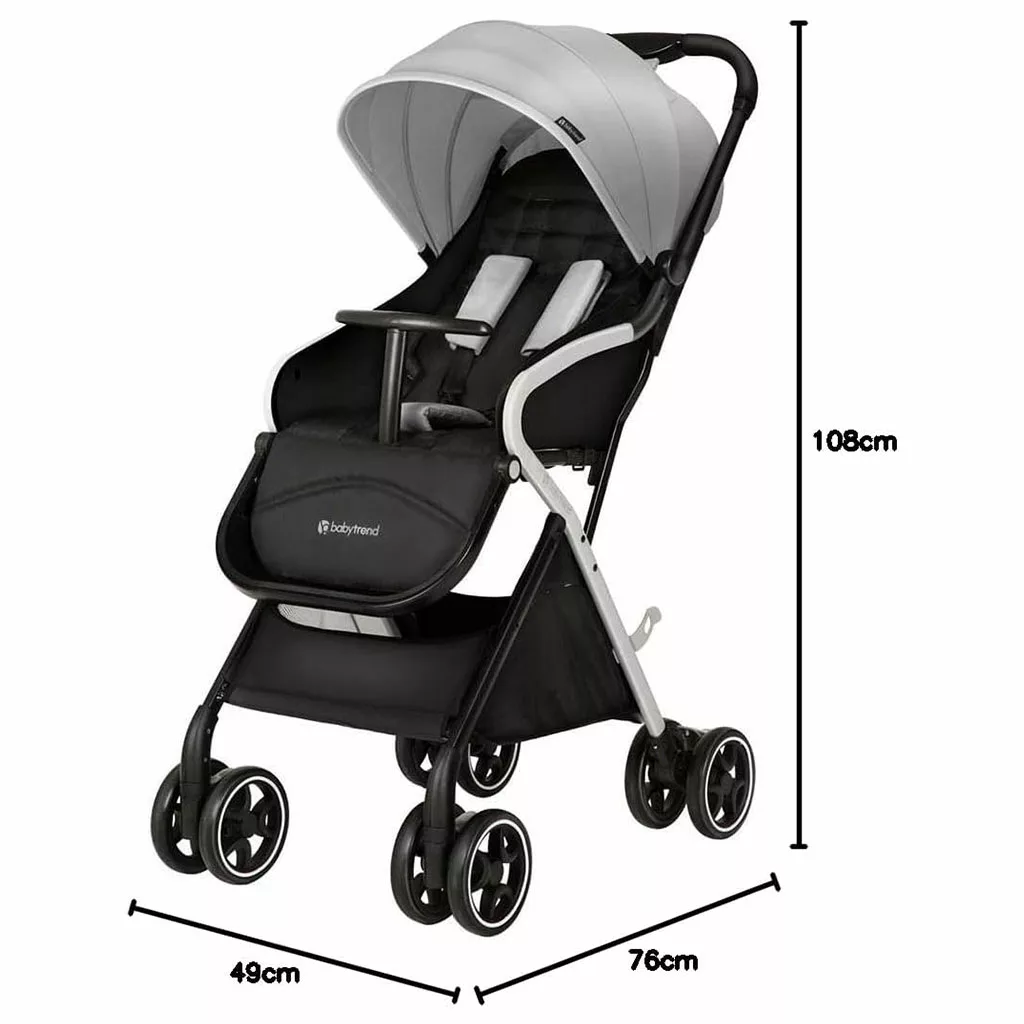 کالسکه مسافرتی تاشو بیبی ترند کامپکت Compact Traveller کابین سايز BabyTrend