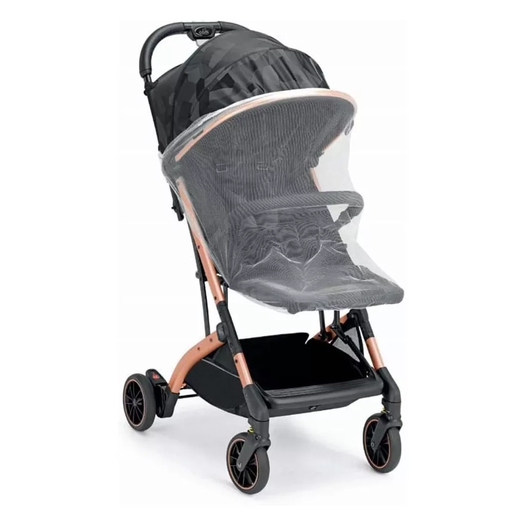 کالسکه مسافرتی کابین سایز تاشو Compass 2 جاکارد هندسی دسته عصایی Cam