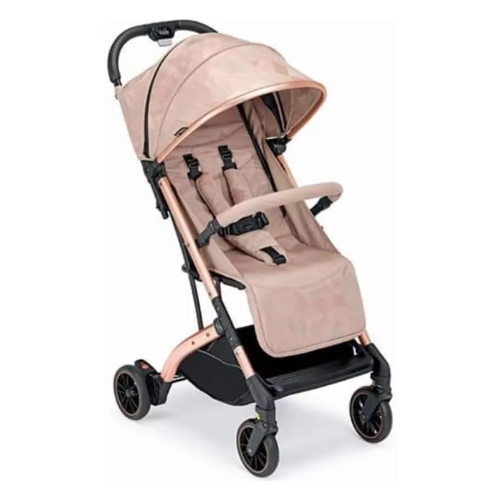 کالسکه مسافرتی کابین سایز تاشو Compass 2 جاکارد هندسی دسته عصایی Cam