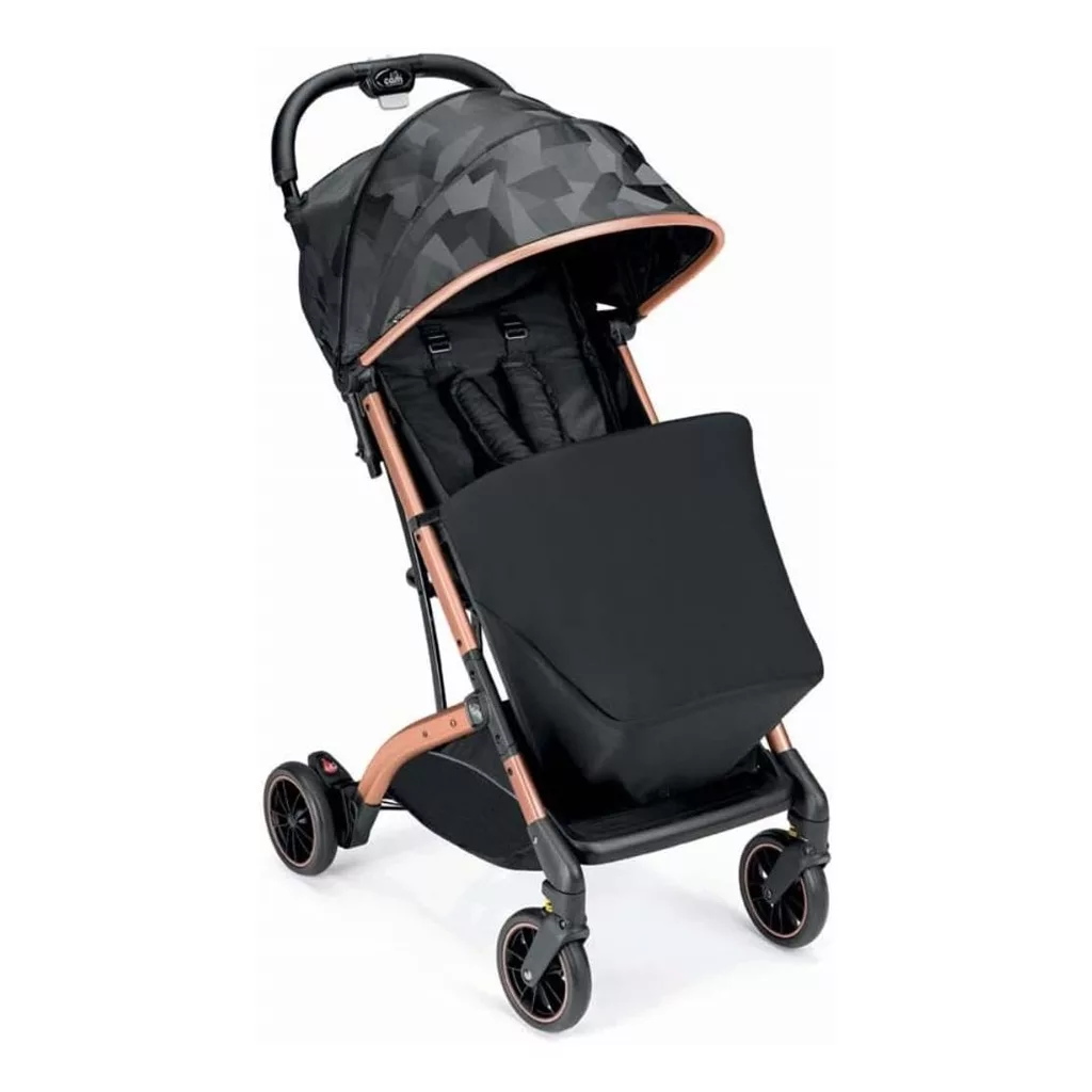 کالسکه مسافرتی کابین سایز تاشو Compass 2 جاکارد هندسی دسته عصایی Cam