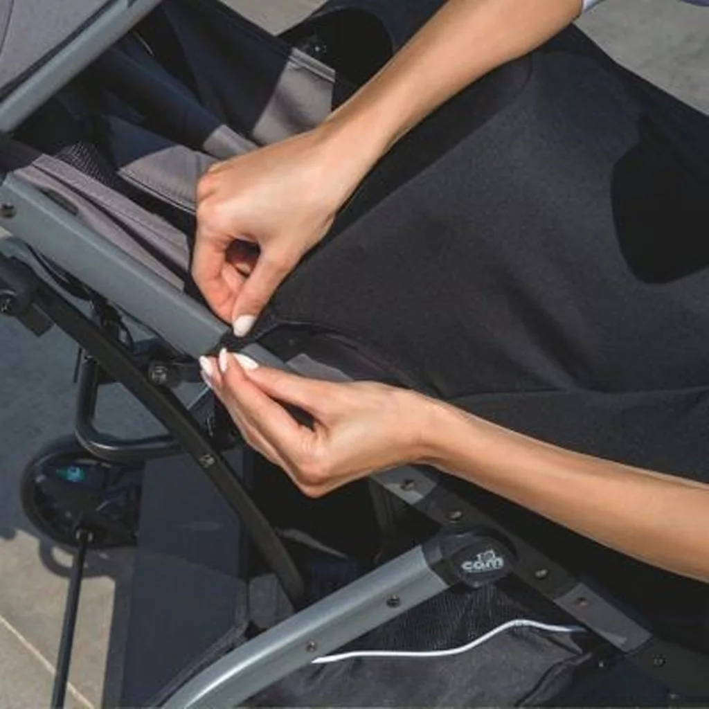 کالسکه مسافرتی کابین سایز تاشو Compass TLine دسته عصایی Cam