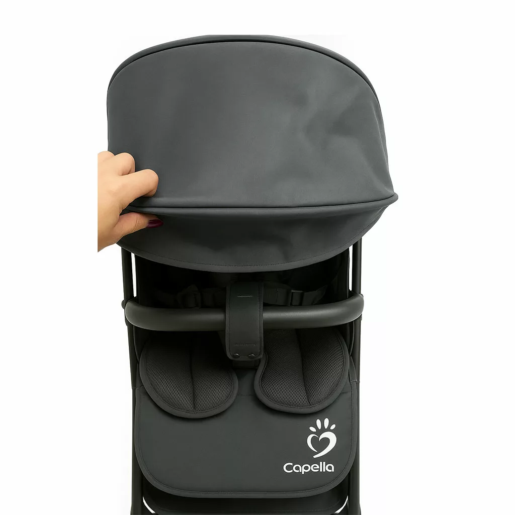 کالسکه مسافرتی دسته‌عصایی کاپلا دسته عصایی تاشو كابين ساز Capella S210 travel stroller Ako