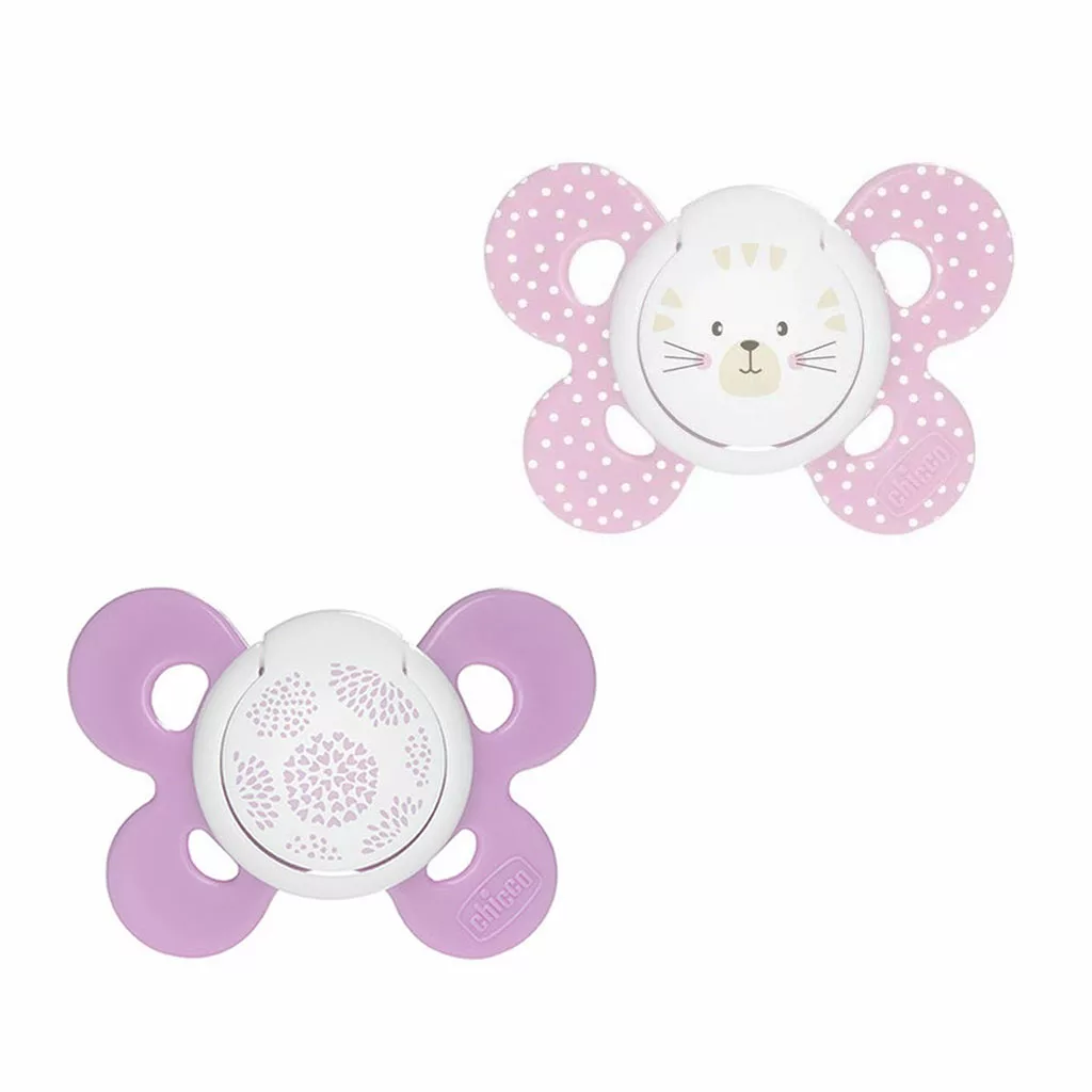 پستانک چیکو 2Chicco عددی 16-6ماه فیزیو فورما طرح ببر قاصدک