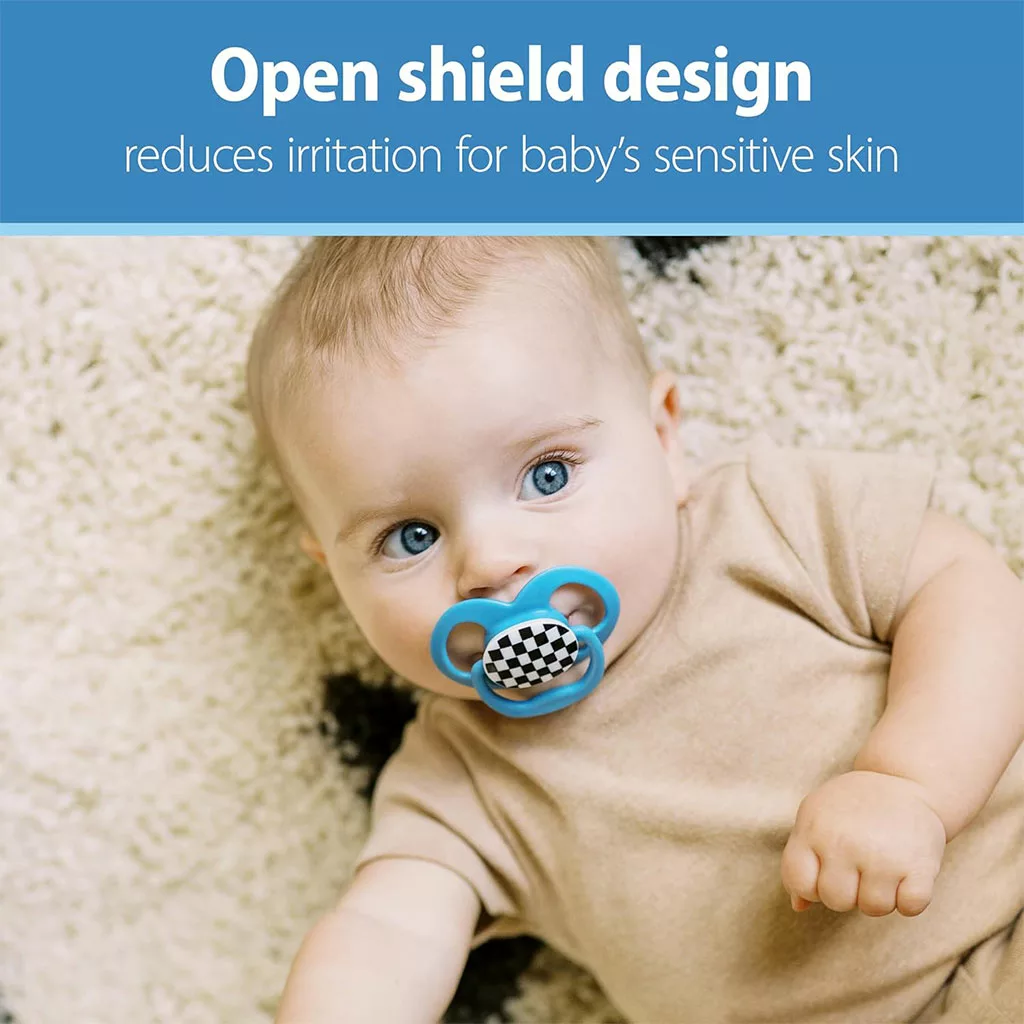 پستانک 2عددی ارتودنسی 6تا18ماه سنجاب اسکیت دکتر براون Dr.Browns