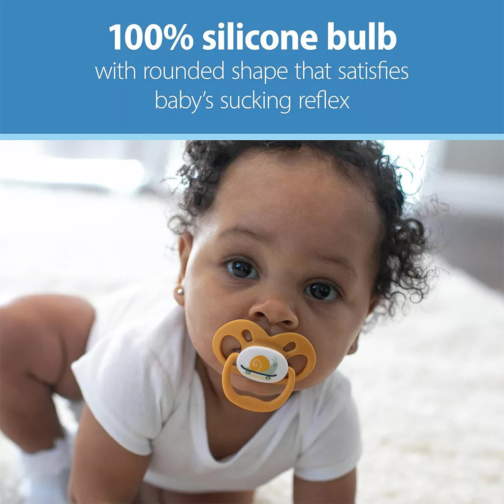 پستانک 2عددی ارتودنسی 6تا18ماه سنجاب اسکیت دکتر براون Dr.Browns