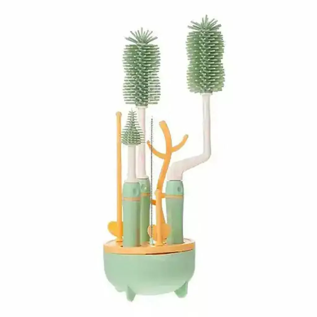 ست برس شیشهشور و آبچکان ۸ تکه نوزاد Kidilo مدل KD-6016