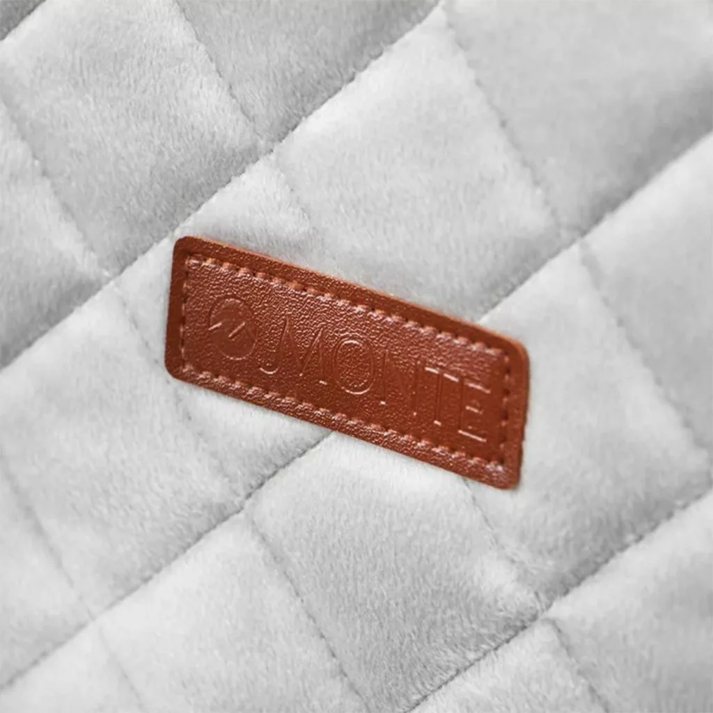 گهواره تخت کنار مادر برقی مونته مدل Orea پایه طرح چوب 5 سرعته Monte