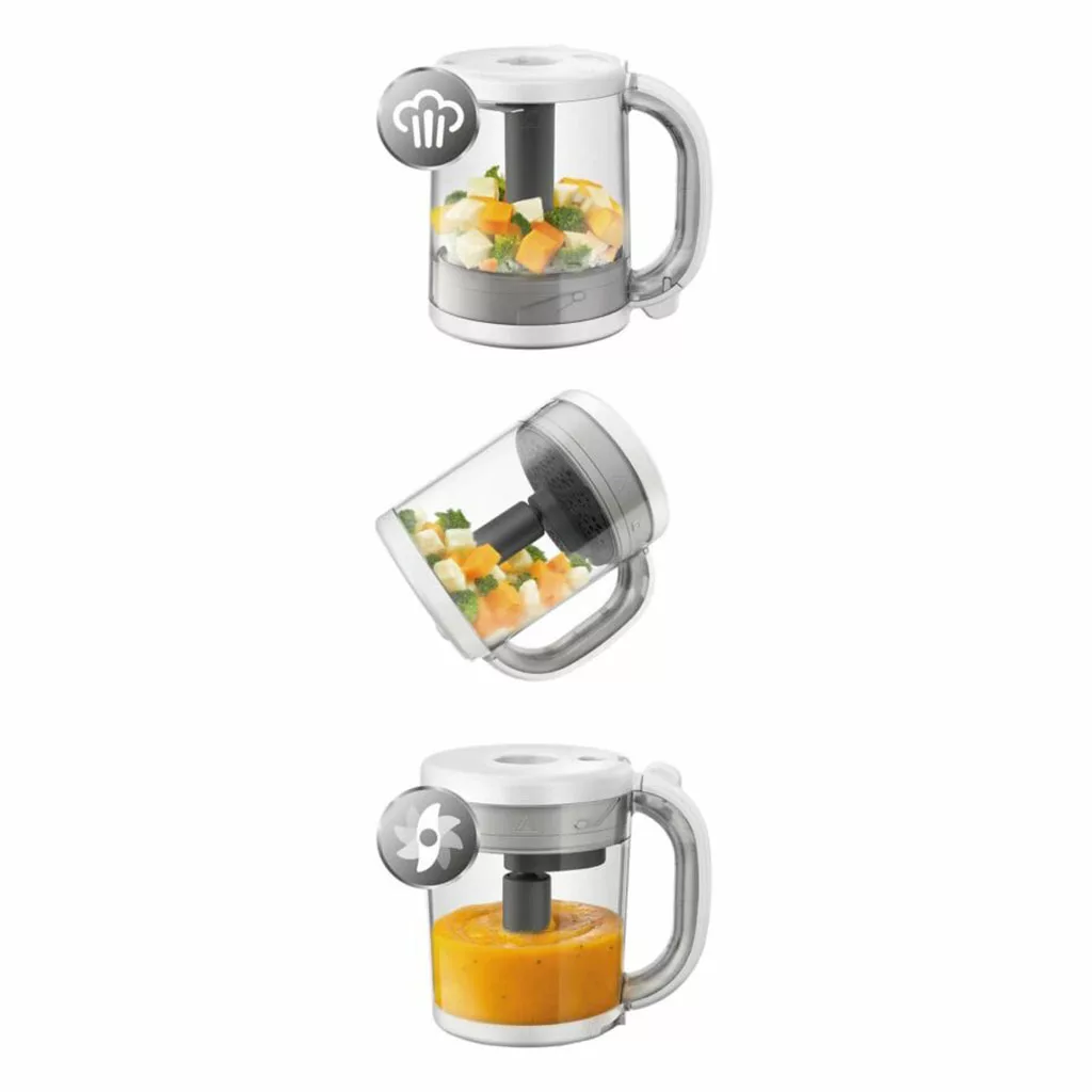 دستگاه غذاساز اونت 4در1 بخارپز خردکن مخلوط کن steamer blender premium Avent