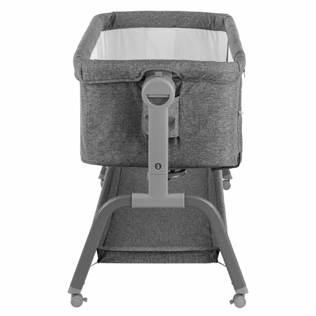 تخت کنار مادر آنیمو 3در1 مدل MEDO با تشک ثابت و حالت گهواره‌ای