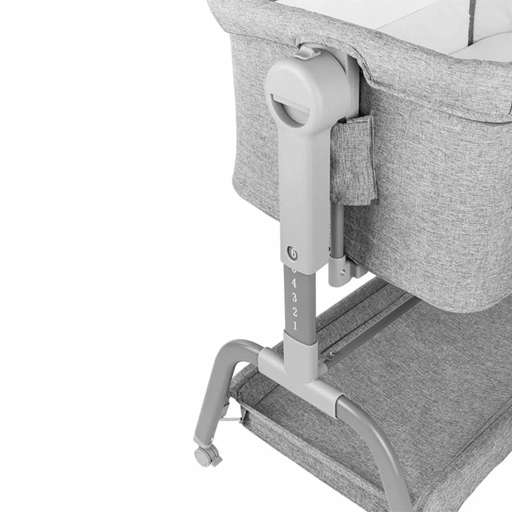 تخت کنار مادر آنیمو 3در1 مدل MEDO با تشک ثابت و حالت گهواره‌ای