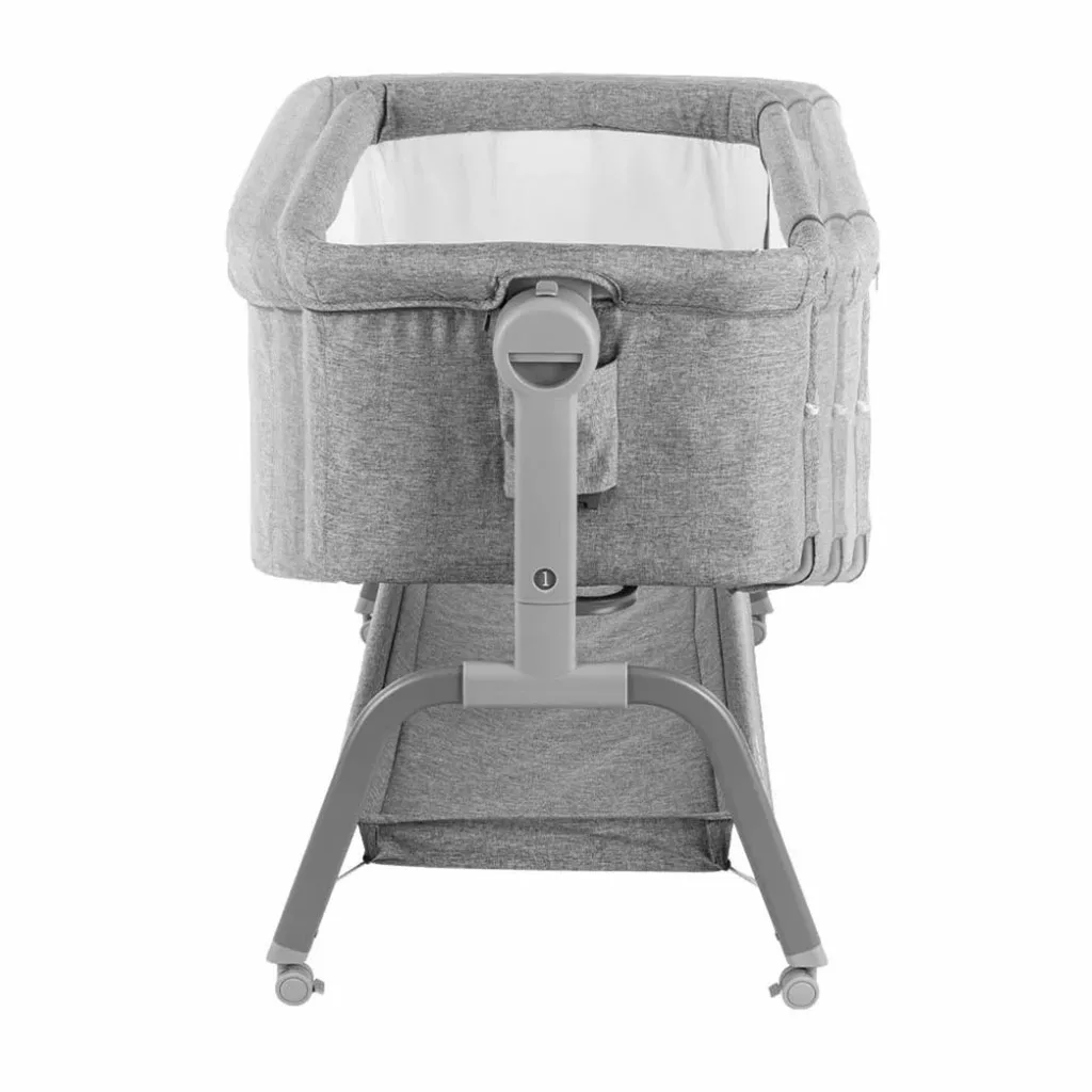 تخت کنار مادر آنیمو 3در1 مدل MEDO با تشک ثابت و حالت گهواره‌ای