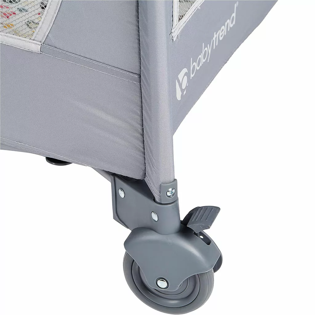 تخت پارک بیبی ترند مدل Nursery Center/ Playard خرس روباه babytrend