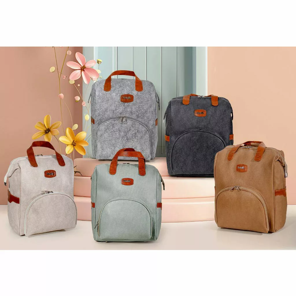 ساک لوازم کوله ای ببتو مدل لوکاس Lucas نما چرم Bebetto