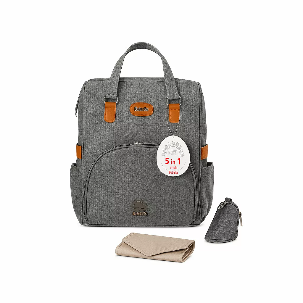 ساک لوازم کوله ای ببتو مدل لوکاس Lucas نما چرم Bebetto