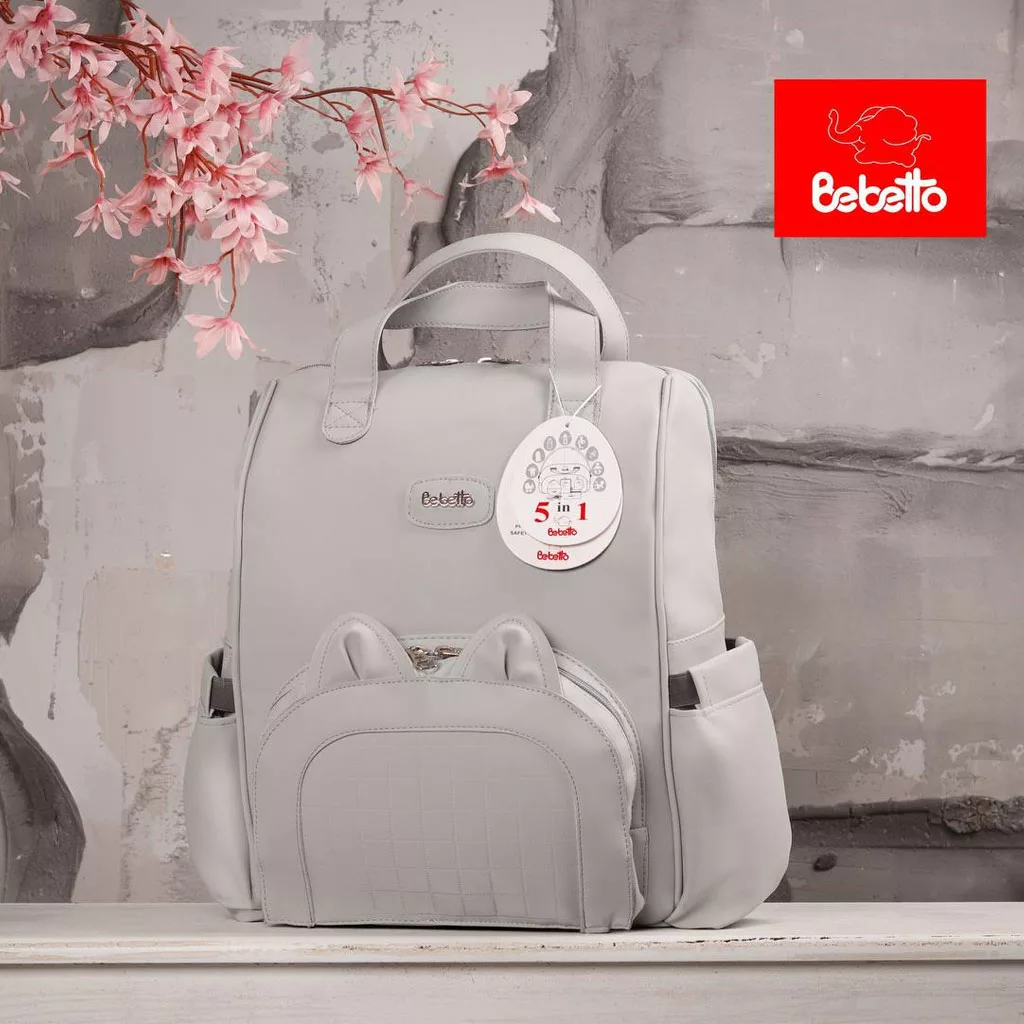 ساک لوازم کوله ای ببتو مدل گربه نانسی Bebetto