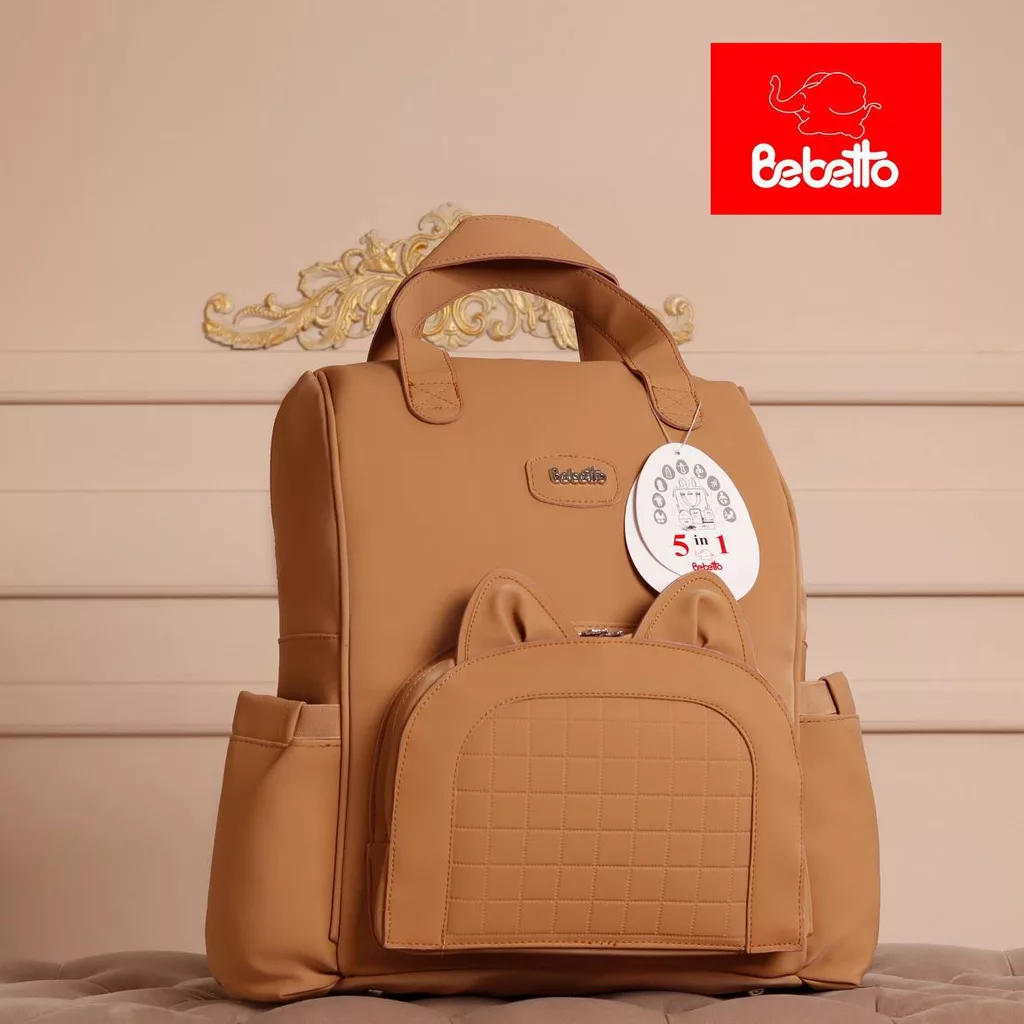 ساک لوازم کوله ای ببتو مدل گربه نانسی Bebetto