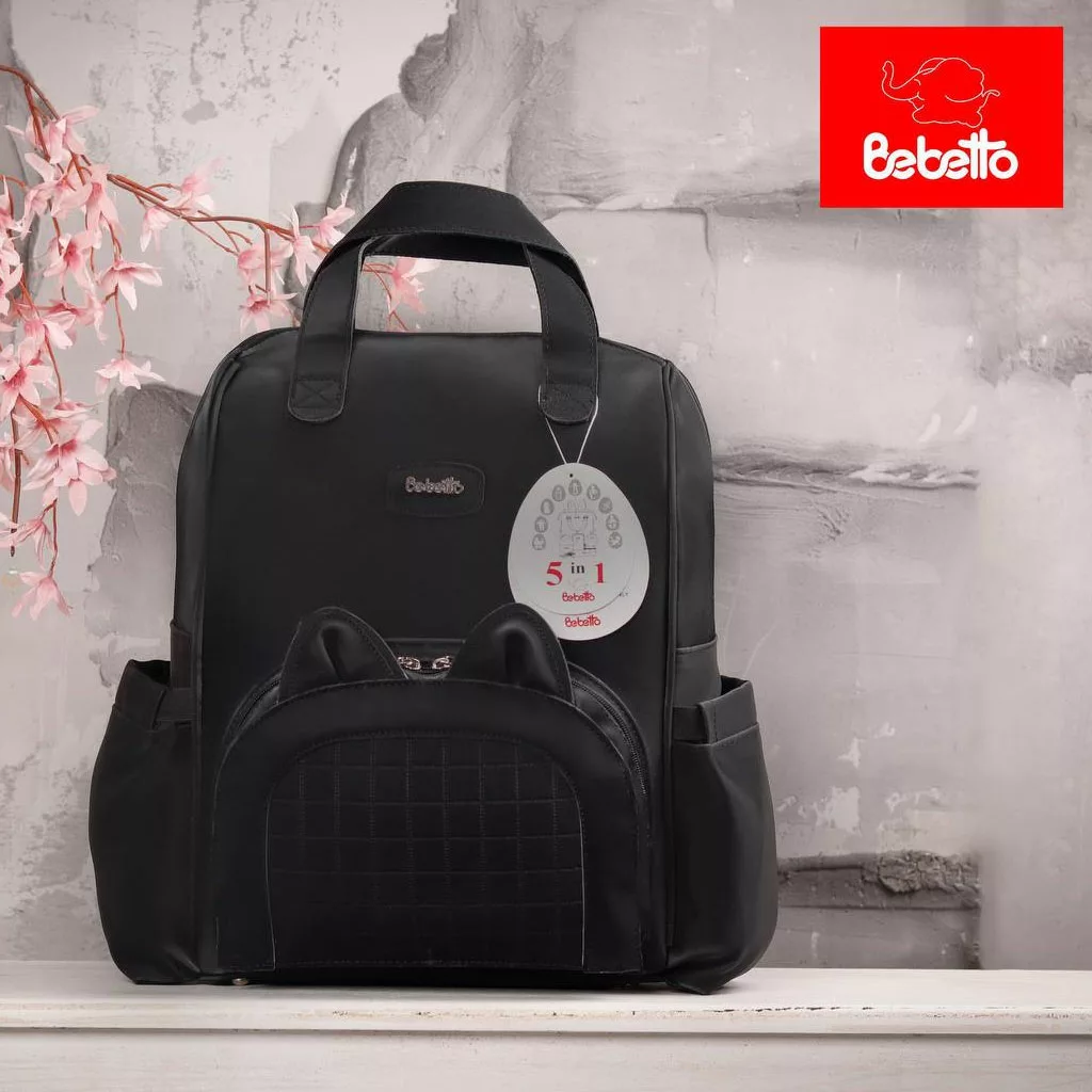 ساک لوازم کوله ای ببتو مدل گربه نانسی Bebetto