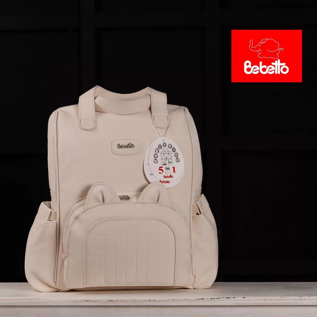 ساک لوازم کوله ای ببتو مدل گربه نانسی Bebetto