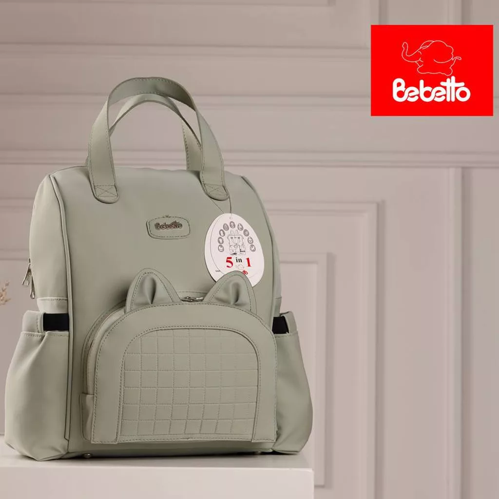 ساک لوازم کوله ای ببتو مدل گربه نانسی Bebetto