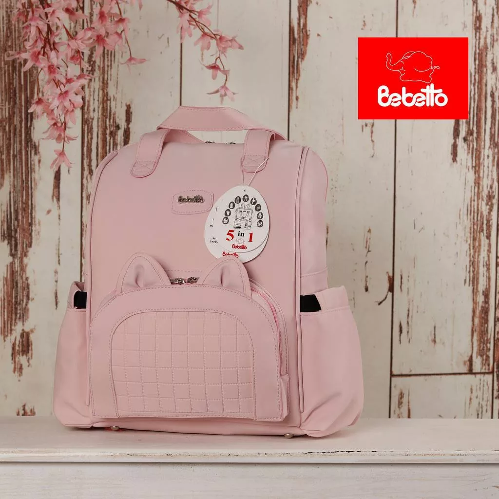 ساک لوازم کوله ای ببتو مدل گربه نانسی Bebetto