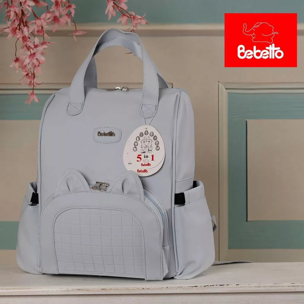 ساک لوازم کوله ای ببتو مدل گربه نانسی Bebetto