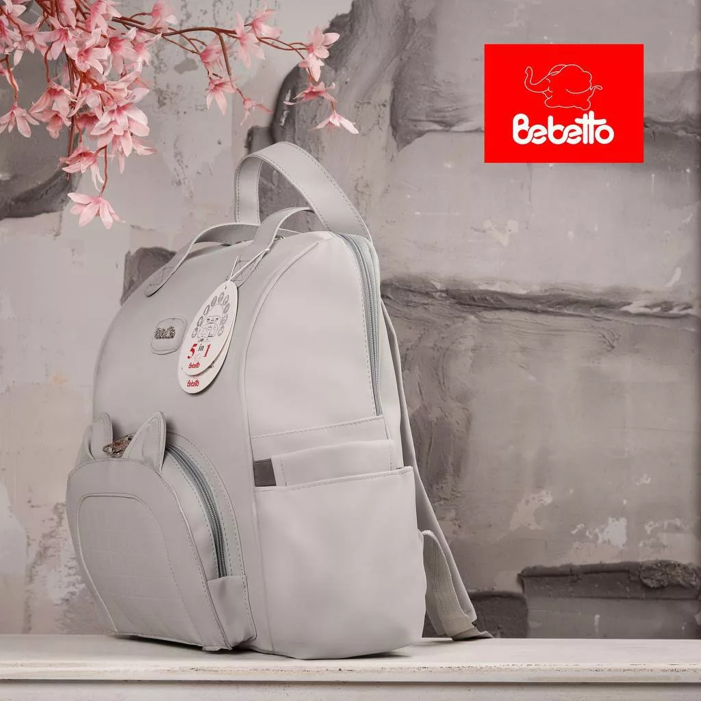 ساک لوازم کوله ای ببتو مدل گربه نانسی Bebetto