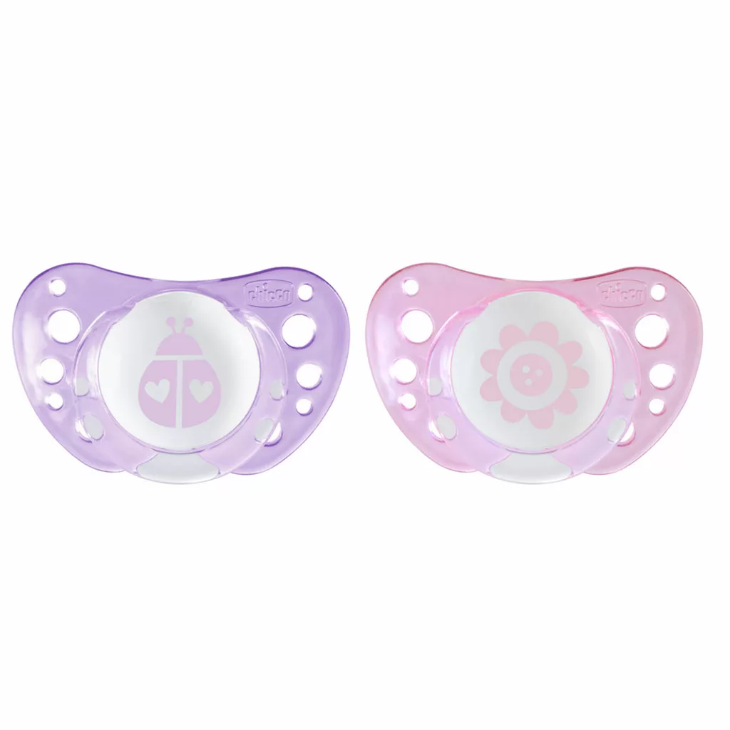 پستانک 2عددی فیزیو فورما Physio Forma Air گل كفشدوزک چيكو 6-0ماه Chicco