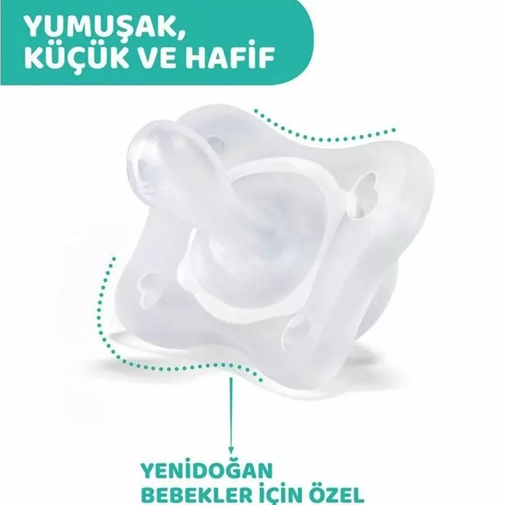 پستانک 2عددی فیزیو فورما Physio Forma Mini Soft دخترانه 2-0ماه چیکو Chicco