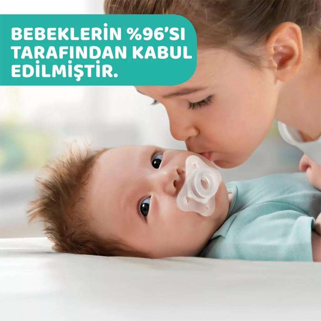 پستانک 2عددی فیزیو فورما Physio Forma Mini Soft دخترانه 2-0ماه چیکو Chicco