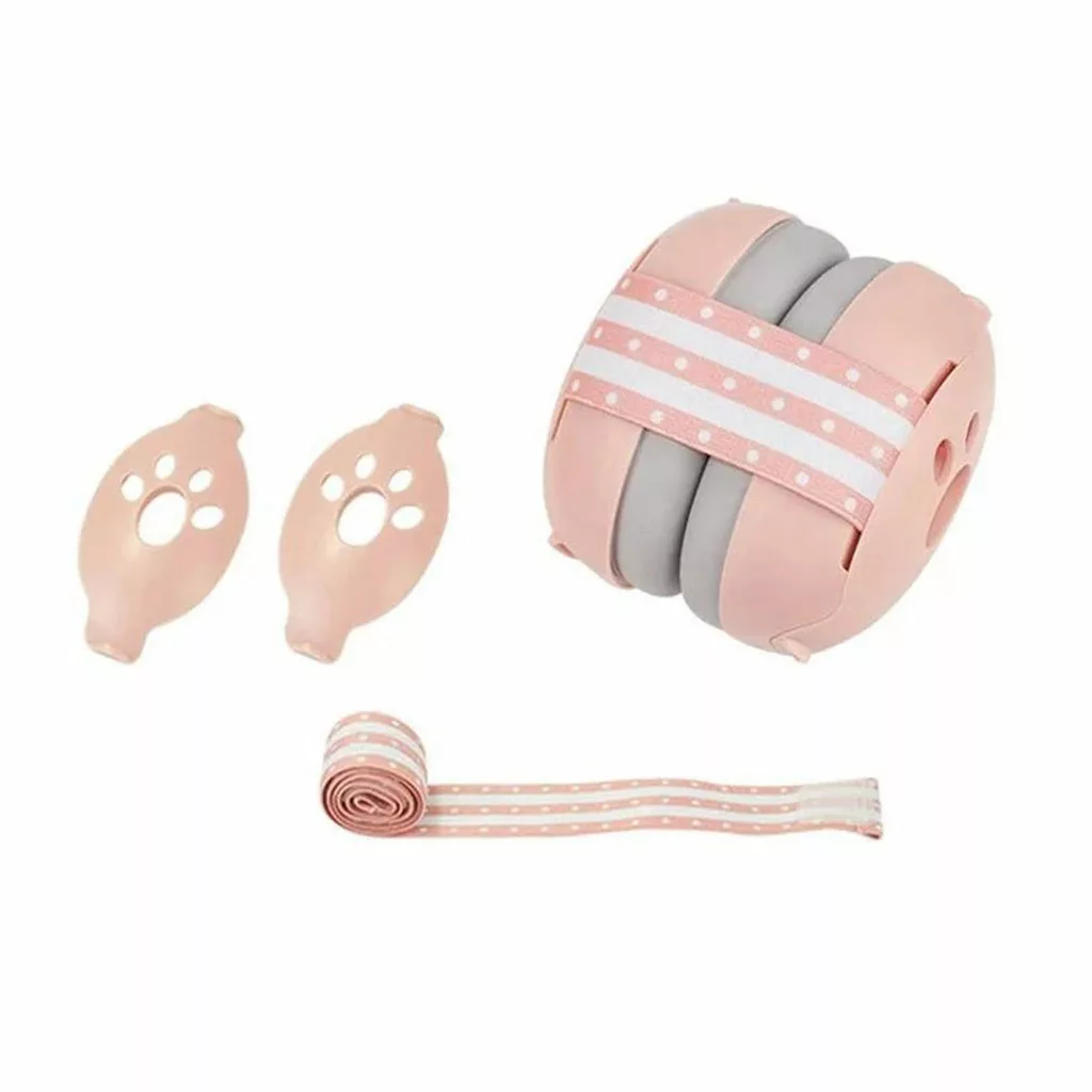 محافظ گوش نوزاد و کودک (Baby Earmuff) ضد صدا – استاندارد EN 352-1:2020 – SNR 25dB + کیف حمل (little ears)